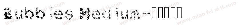 Bubbles Medium字体转换